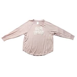 NWT Friyay Secret Treasures Sleepwear Essentials Sz M Night Shirt Long Sleeve